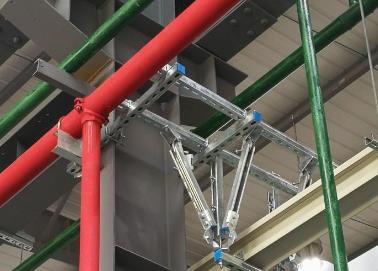 宁波该抗震支架的整体式支吊架结构协调性好